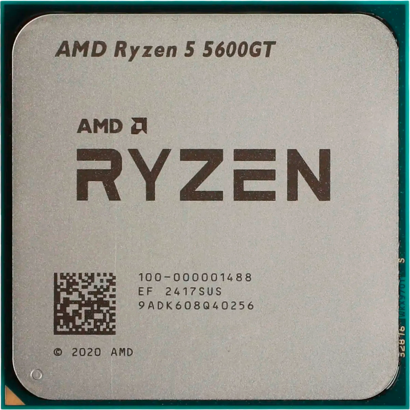 Процессор AMD Ryzen 5 5600GT, AM4, OEM, 6 ядер, 12 потоков, до 4.6 ГГц, AMD Radeon Vega 7, фото 2