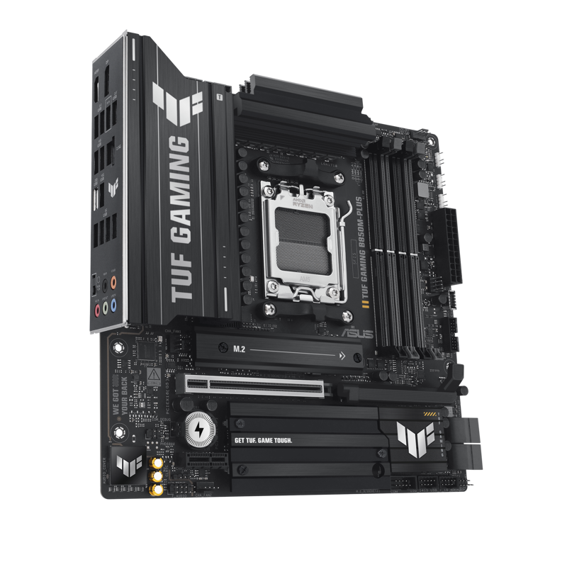 Материнская плата ASUS TUF B850M-PLUS, AM5, AMD B850, mATX, DDR5, фото 3