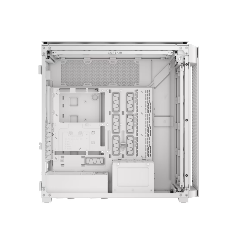 Корпус для ПК Corsair iCUE LINK 9000D Airflow, Full Tower, белый, под ATX, E-ATX, mATX, Mini-ITX, фото 5