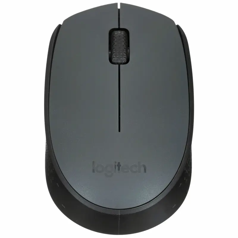 Комплект клавиатура и мышь Logitech Desktop MK235, радиоканал, серый, фото 32