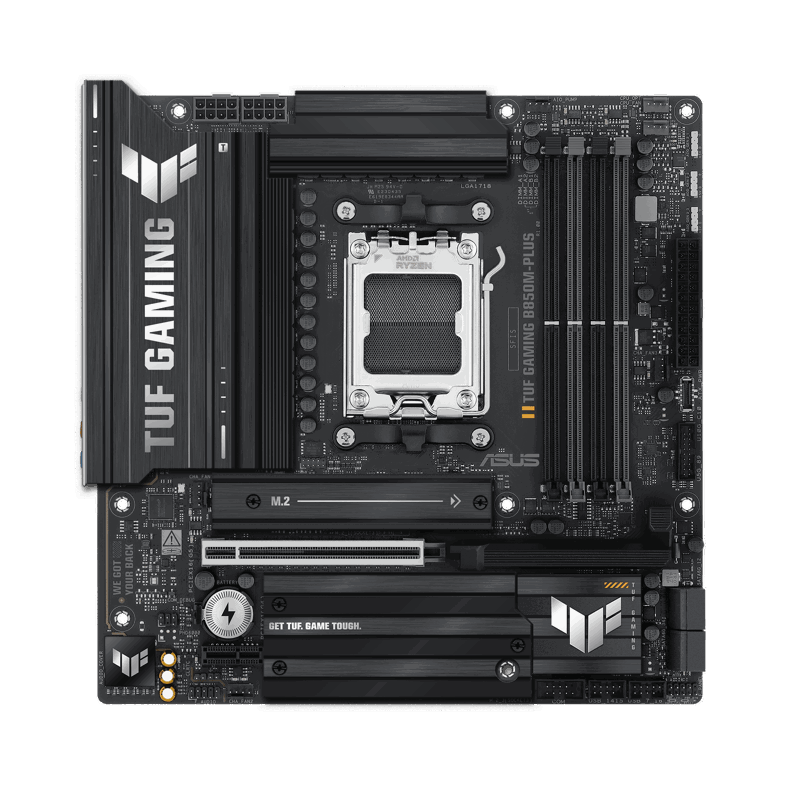 Материнская плата ASUS TUF B850M-PLUS, AM5, AMD B850, mATX, DDR5, фото 2