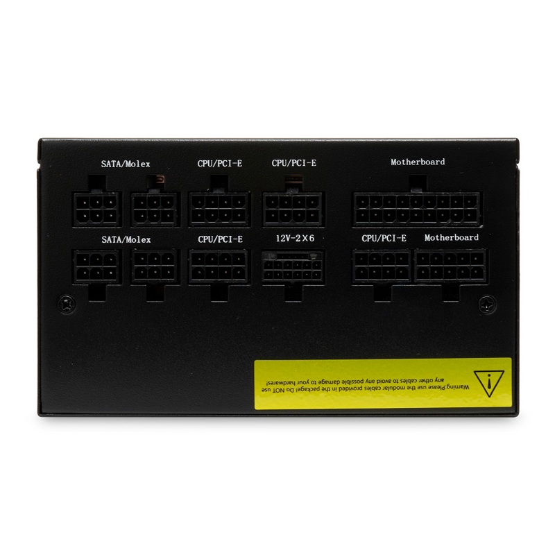 Блок питания Hspd HST-1200GF-BK, 1200 Вт, 80 PLUS Gold, ATX, вентилятор 120x120 мм, фото 4