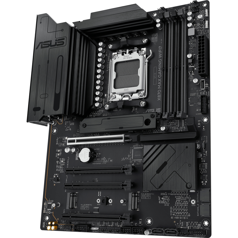 Материнская плата ASUS X870 MAX WIFI7, AM5, AMD X870, ATX, DDR5, фото 31