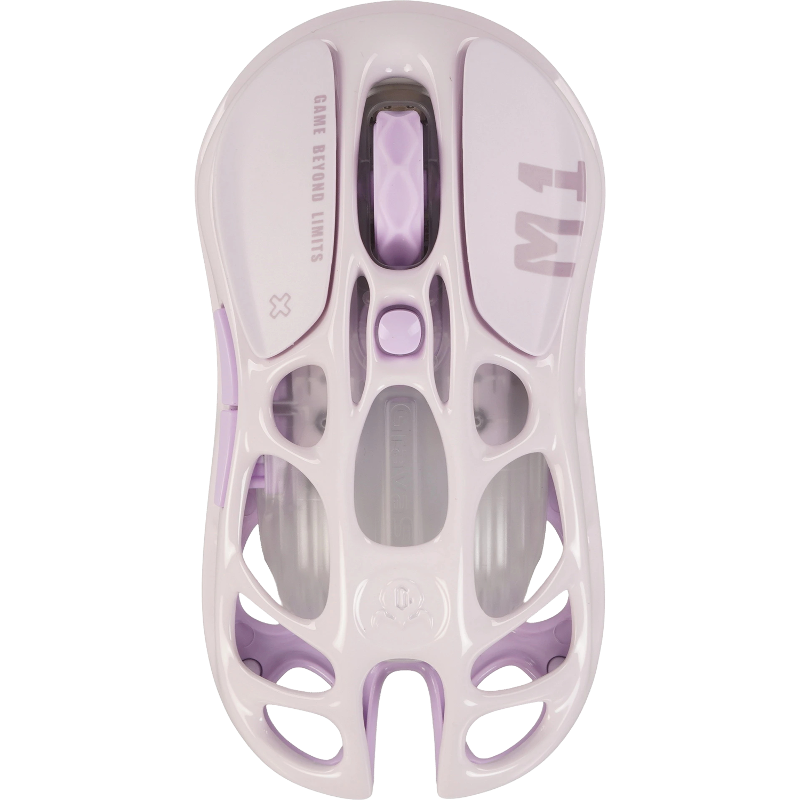 Мышь Gravastar Mercury M1 Pro Lavender Purple, белый