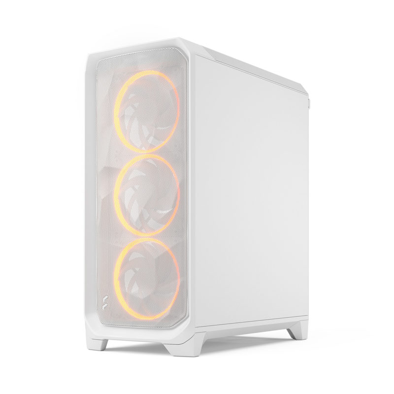 Корпус для ПК Fractal Design Meshify 3 RGB TG Clear Tint, Midi Tower, белый, подсветка ARGB, фото 31