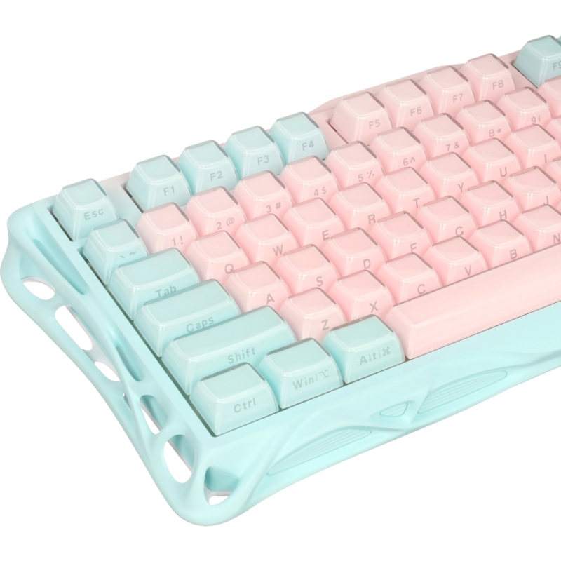 Клавиатура Gravastar Mercury K1 Lite PM PNK, беспроводное подключение, белый, фото 3