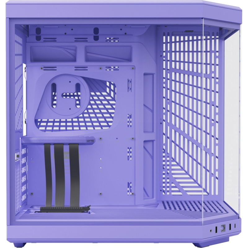 Корпус для ПК Hyte Y70, Midi Tower, фиолетовый, под ATX, E-ATX, mATX, mITX, фото 3
