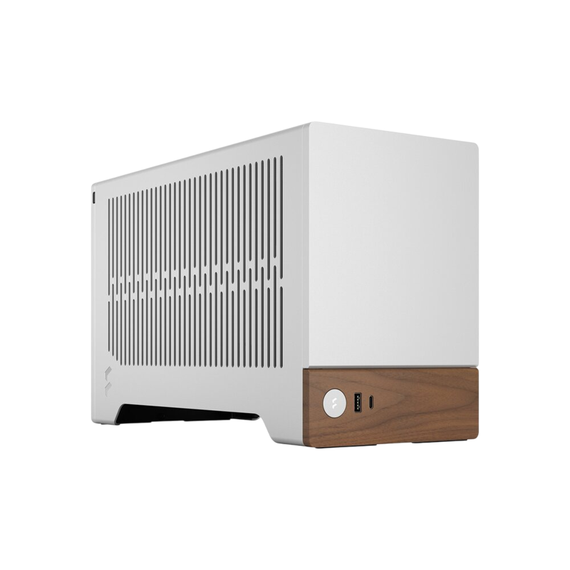 Корпус для ПК Fractal Design Terra, Mini Tower, серебристый, под Mini-ITX