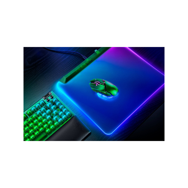 Мышь Razer Basilisk V3 Pro 35K - Phantom Green, USB-C, Bluetooth, радиоканал, 35000 dpi, зелёный, фото 12