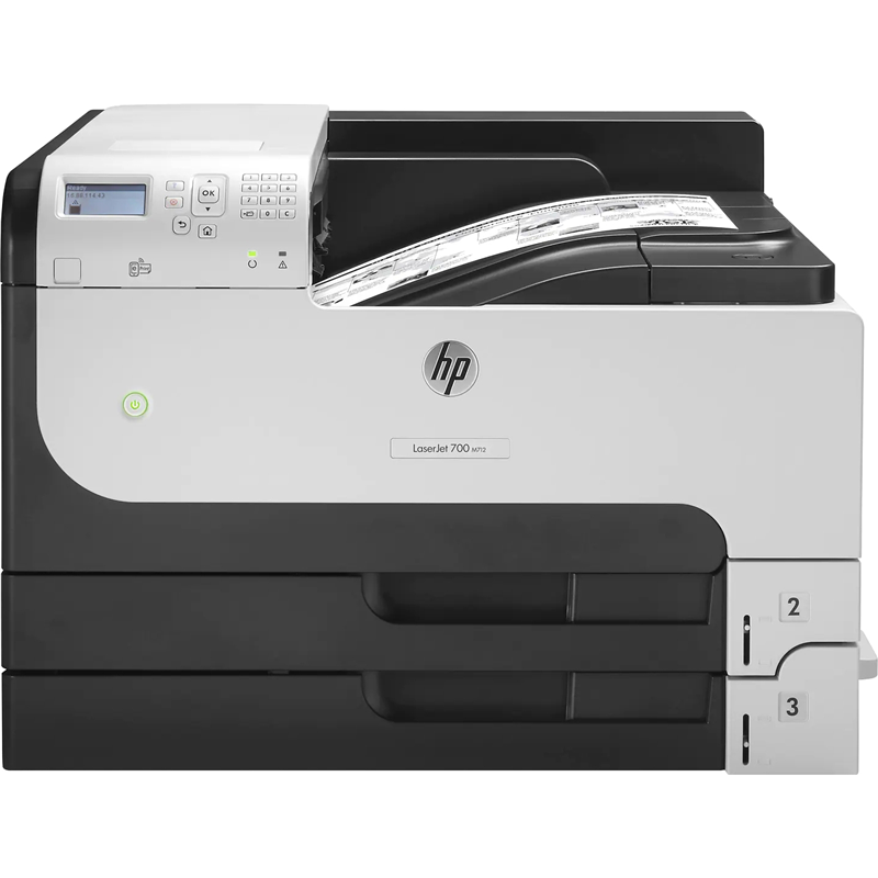 Принтер лазерный HP LaserJet Enterprise 700 M712dn, A3, 41 стр./мин, двусторонняя печать, USB, LAN