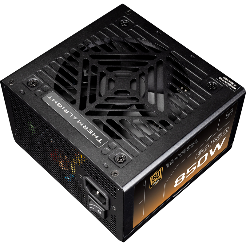 Блок питания Thermalright TR-KG850, 850 Вт, 80 PLUS Gold, ATX, активный PFC, вентилятор 120x120 мм, фото 3