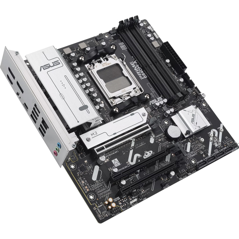 Материнская плата ASUS PRIME B840M-A-CSM, AM5, AMD B840, Micro-ATX, DDR5, фото 4