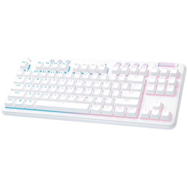 Клавиатура Logitech G715 TKL Tactile LIGHTSPEED RGB OFF, проводное подключение, USB-C, механические, белый, фото 31
