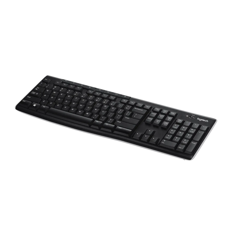 Клавиатура Logitech K270, радиоканал, чёрный, раскладка английская, фото 15