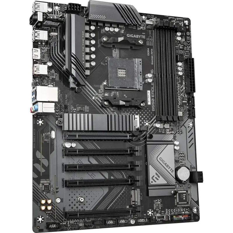 Материнская плата Gigabyte B550 EAGLE WIFI6, AM4, AMD B550, ATX, DDR4, фото 14