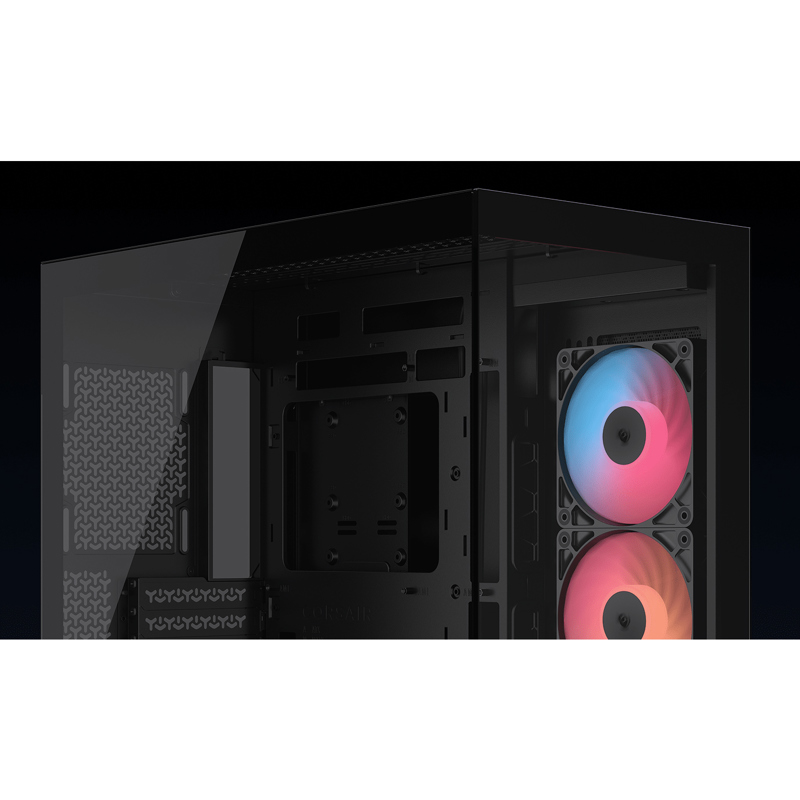 Корпус для ПК Corsair 3500X RS-R ARGB, Midi Tower, чёрный, под ATX, E-ATX, mATX, Mini-ITX, фото 7