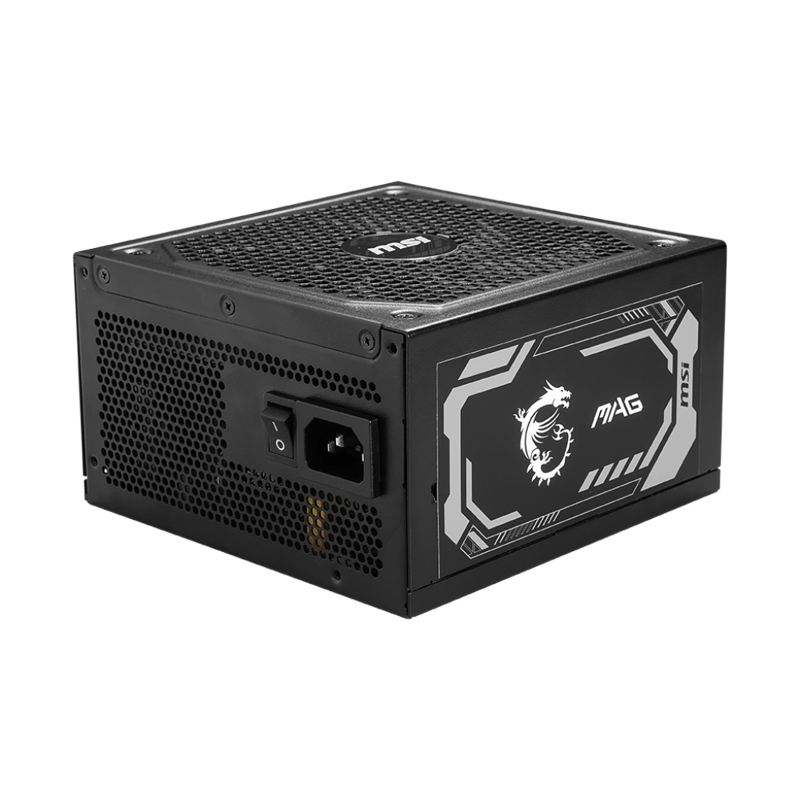 Блок питания MSI MAG A1250GL PCIE5, 1250 Вт, 80 PLUS Gold, ATX, вентилятор 135x135 мм