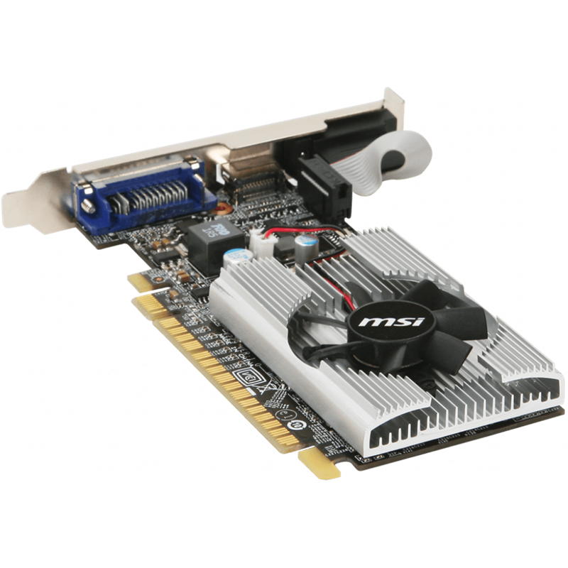 Видеокарта MSI NVIDIA GeForce 210, 1 ГБ видеопамяти, DDR3, PCI Express 2.0, фото 7