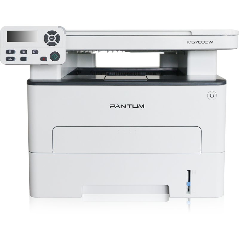 МФУ лазерное Pantum M6700DW, A4, двусторонняя печать, сканирование 1200x1200 dpi, USB, Ethernet, Wi-Fi