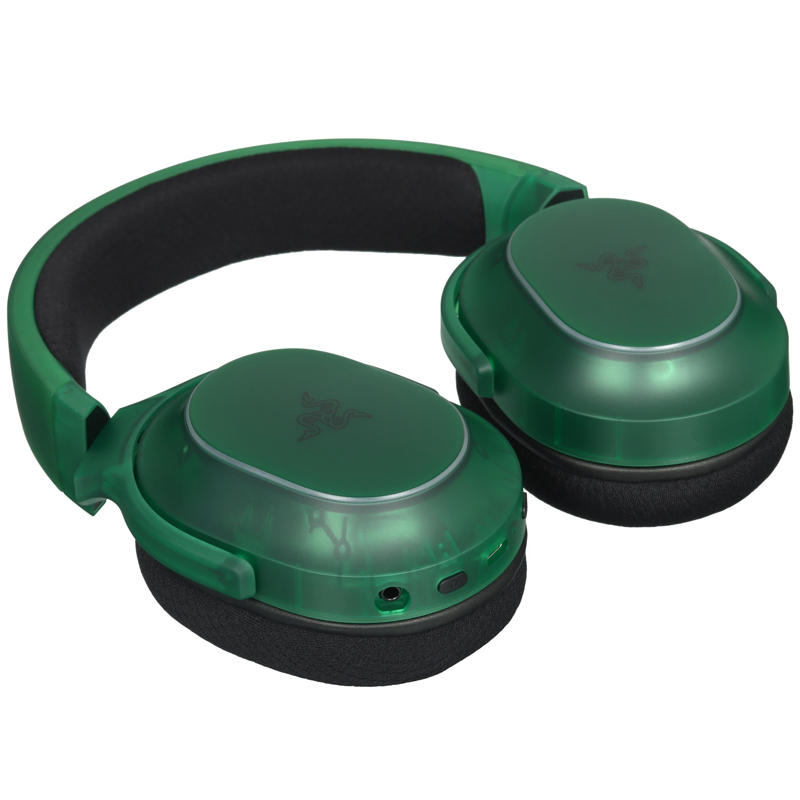 Гарнитура Razer Barracuda X Chroma - Phantom Green, радиоканал, Bluetooth 5.3, зелёный, фото 4