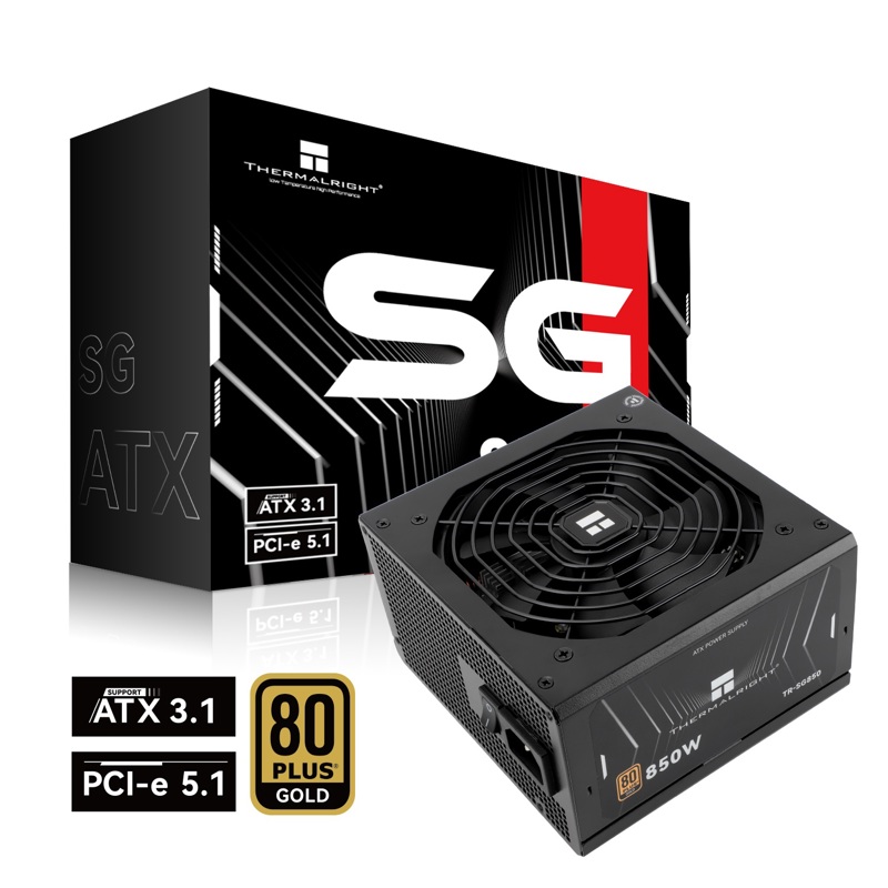 Блок питания Thermalright TR-SG850, 850 Вт, 80 PLUS Gold, ATX, вентилятор 120x120 мм, фото 5
