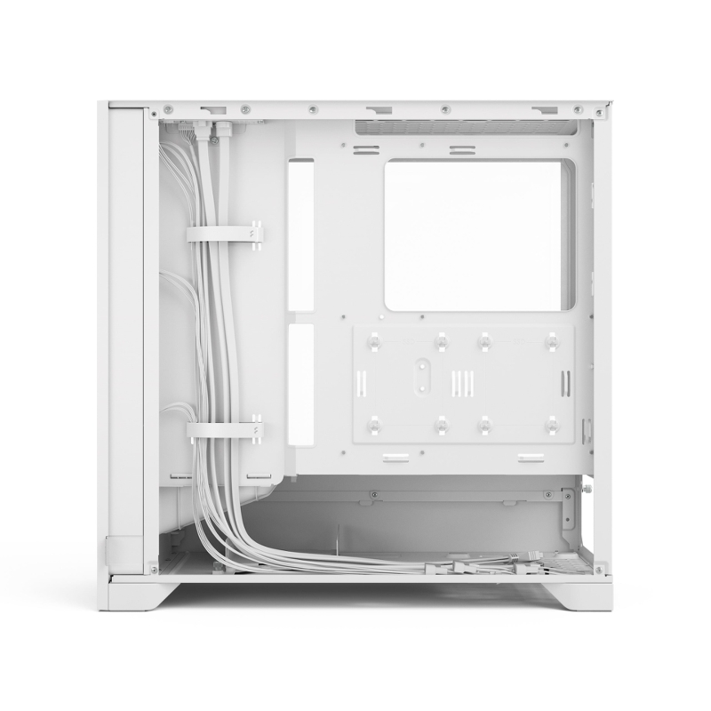 Корпус для ПК Fractal Design Pop 2 Air TG RGB, Midi Tower, белый, под ATX, mATX, mITX, подсветка ARGB, фото 9