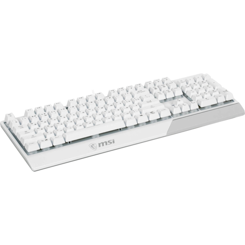 Клавиатура MSI VIGOR GK30, проводное подключение, USB-A, плунжерные, белый, подсветка, фото 11