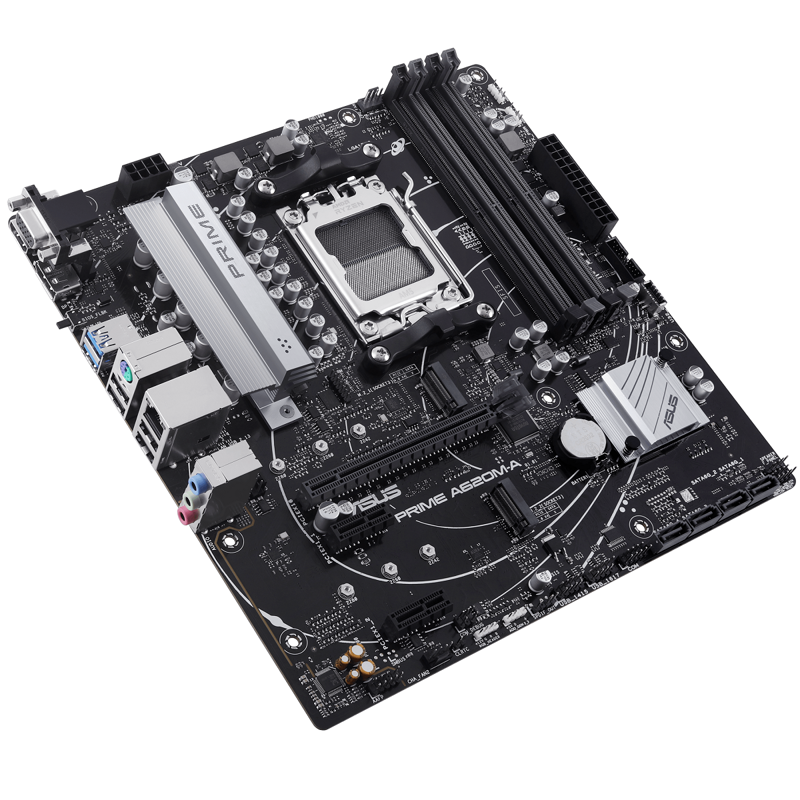 Материнская плата ASUS PRIME A620M-A-CSM, AM5, AMD A620, mATX, DDR5, фото 30