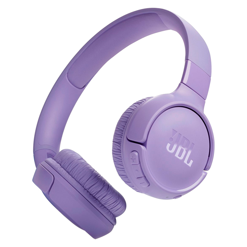 Наушники JBL T520BT, Bluetooth 5.3, накладные, сиреневый, крепление оголовье, встроенный микрофон