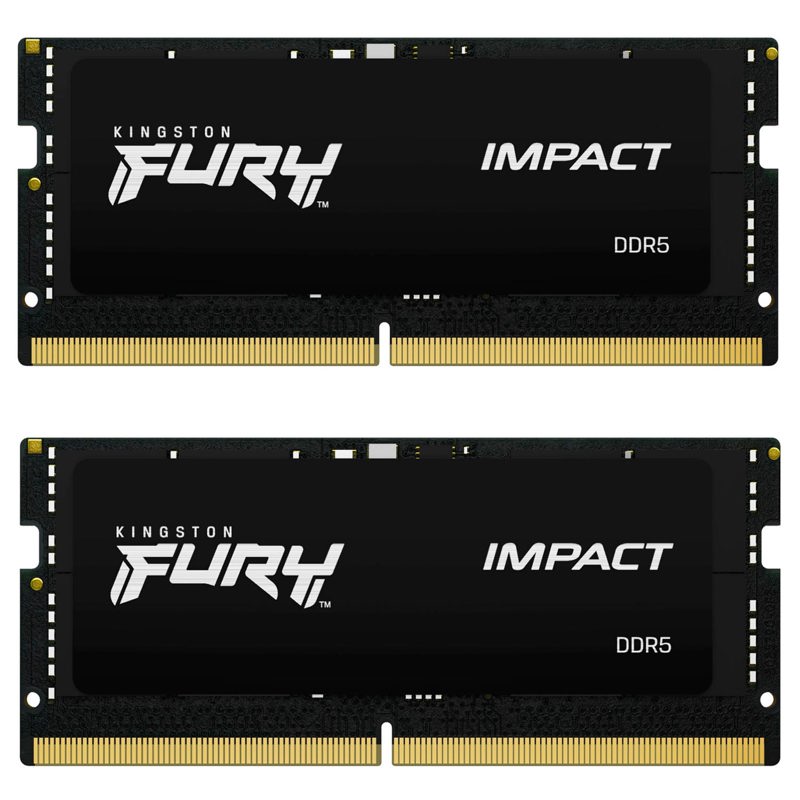 Оперативная память Kingston KF556S40IBK2-32, 32 ГБ (2x16 ГБ), DDR5, 5600 МГц, SO-DIMM, CL40, фото 3