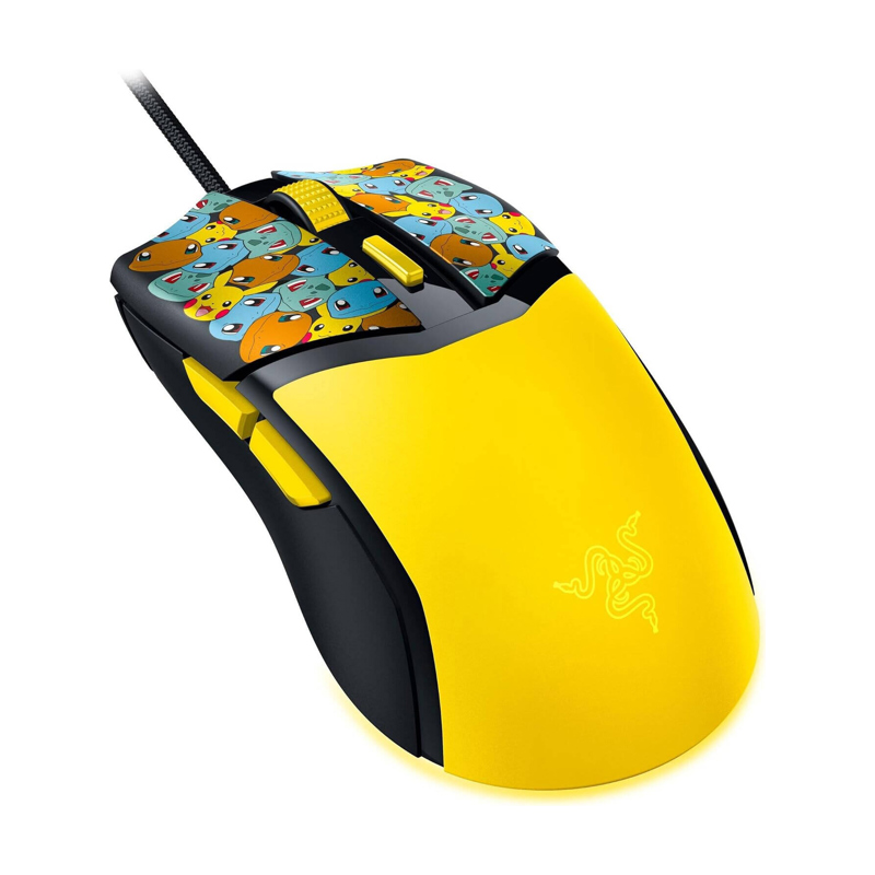 Мышь Razer Cobra - Pokemon Kanto Starters, проводное подключение, USB-A, 8500 dpi, жёлтый, фото 15