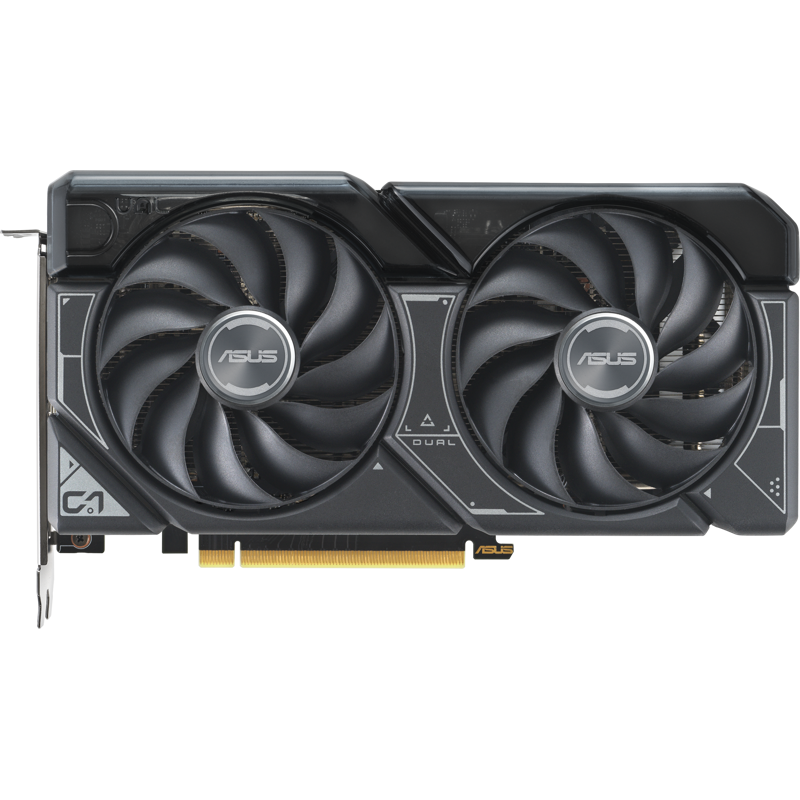 Видеокарта VGA ASUS NVIDIA GeForce DUAL-RTX4060TI-O8G-EVO 8GB, GDDR6/128-bit, PCIe 4.0, 1xHDMI 2.1a, 3xDP, 2.5-slot 90YV0J49-M0NA00 (ASUS DUAL-RTX4060TI-O8G-EVO), фото 2