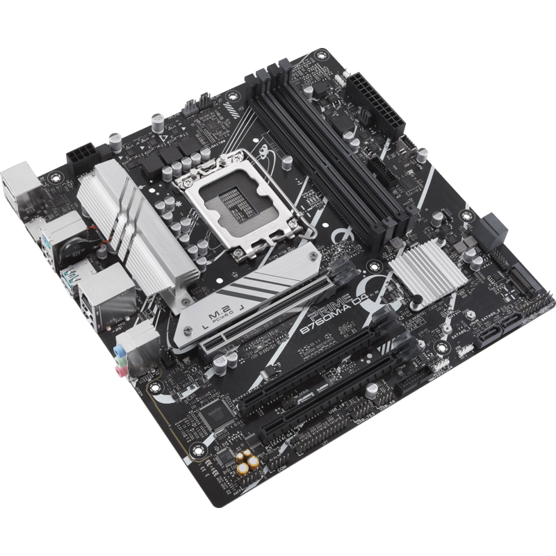 Материнская плата ASUS PRIME B760M-A D4-CSM, LGA1700, Intel B760, Micro-ATX, DDR4, фото 3