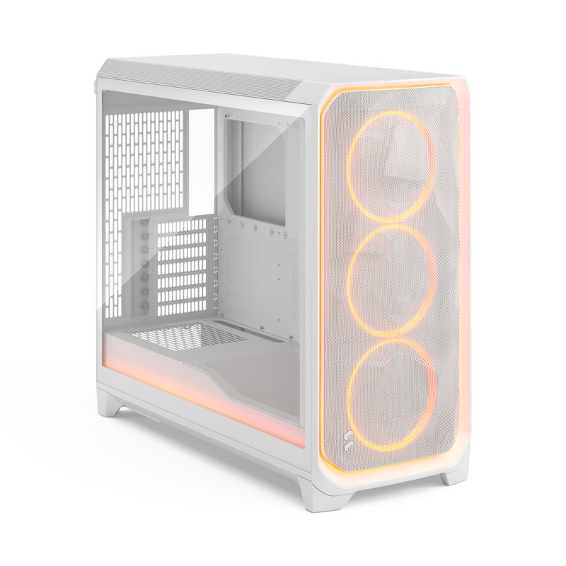Корпус для ПК Fractal Design Meshify 3 XL Ambience Pro RGB TG Clear Tint, Full Tower, белый, фото 19