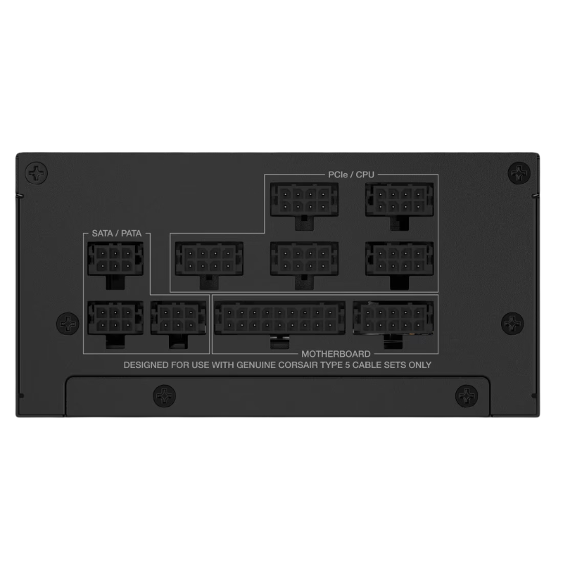 Блок питания Corsair SF850, 850 Вт, 80 PLUS Platinum, SFX, активный PFC, вентилятор 92x92 мм, фото 2