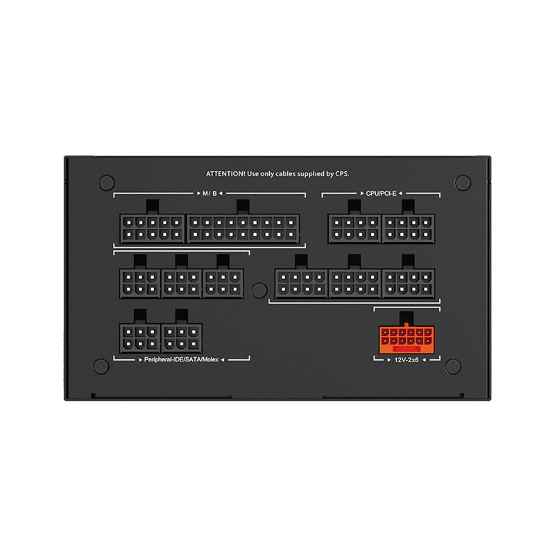 Блок питания PcCooler P5-YS1200-G1F, 1200 Вт, 80 PLUS Gold, ATX, вентилятор 135x135 мм, фото 32