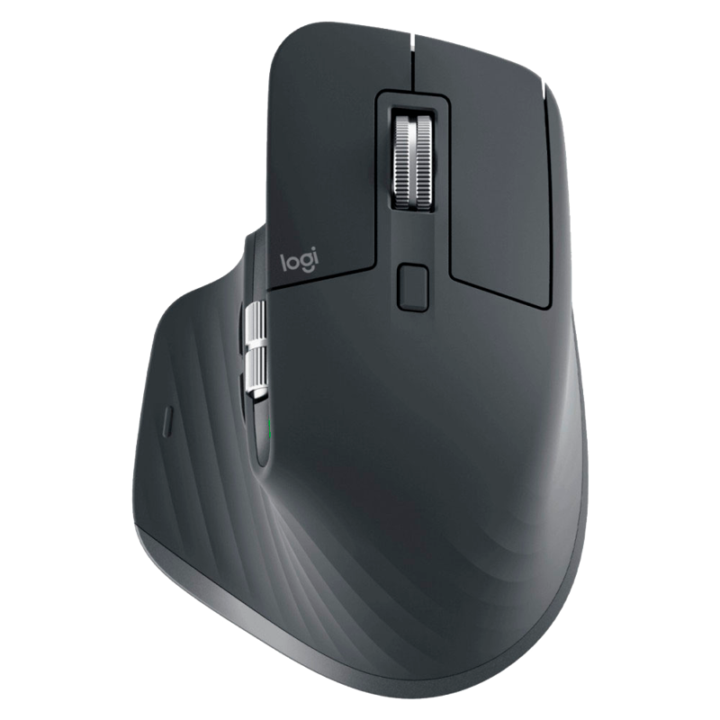 Мышь Logitech MX Master 3S GRAPHITE, Bluetooth, 8000 dpi, графит