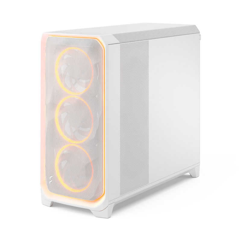 Корпус для ПК Fractal Design Meshify 3 XL Ambience Pro RGB TG Clear Tint, Full Tower, белый, фото 30