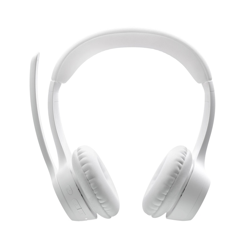 Гарнитура Logitech Zone 300, Bluetooth 5.3, накладные, белый, микрофон поворотный, для офиса, фото 32