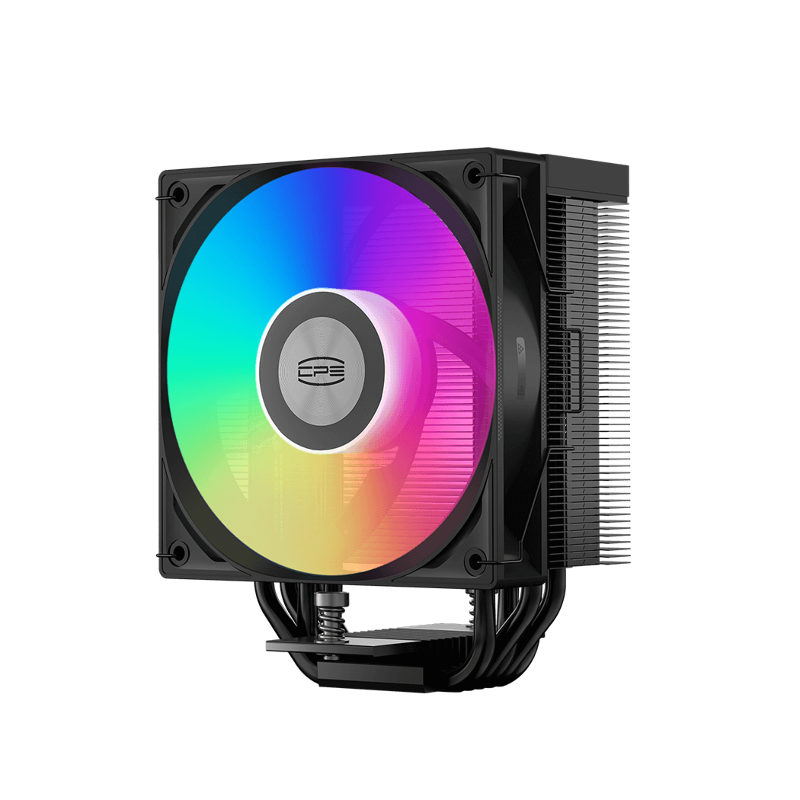 Кулер для процессора PcCooler RT500 TC ARGB BK, AM5, вентилятор 120 мм, шум 34.9 дБА, подсветка ARGB, фото 2