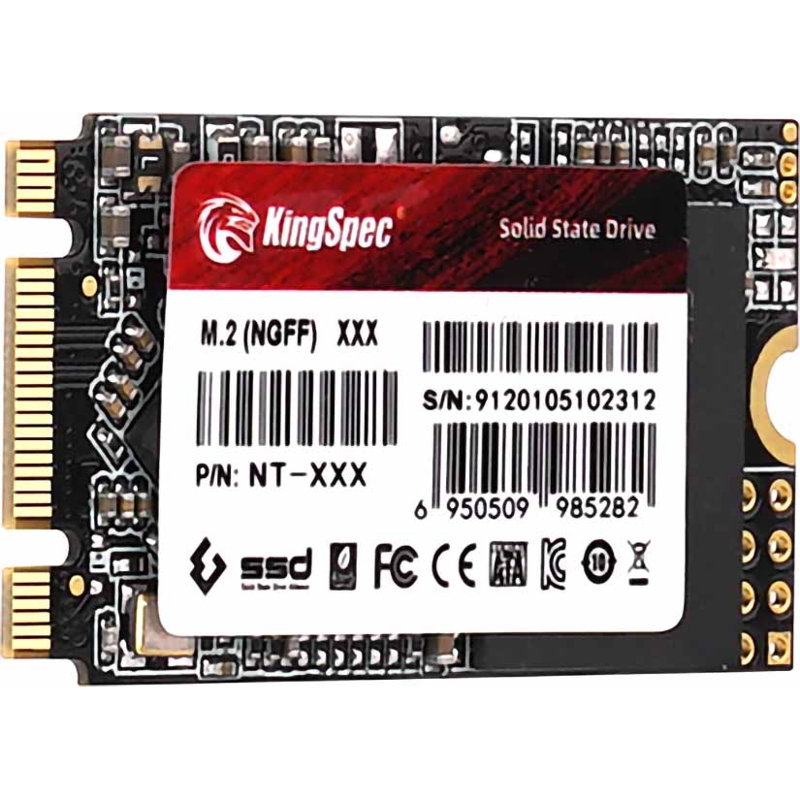 Твердотельный накопитель Kingspec SSD NT-1TB 2242, 1 ТБ, 3D NAND, чтение 570 МБ/с, 480 ТБ, фото 5