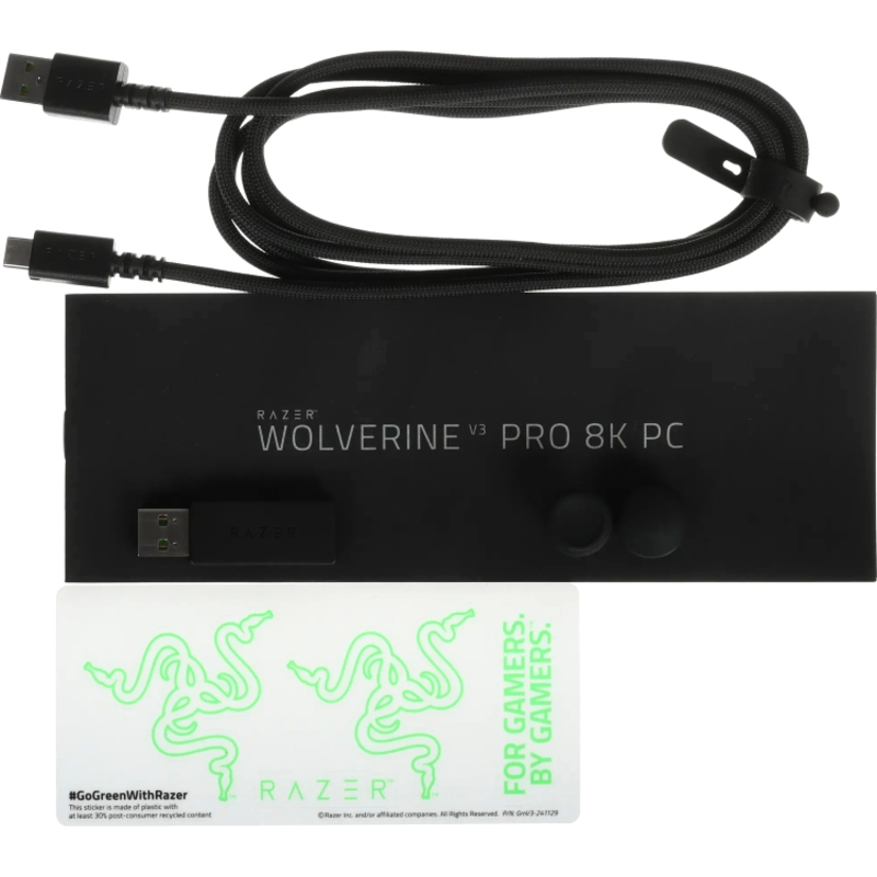 Геймпад Razer Wolverine V3 Pro 8K PC, USB-A, USB-C, радиоканал, для PC, поддержка Xinput, фото 8