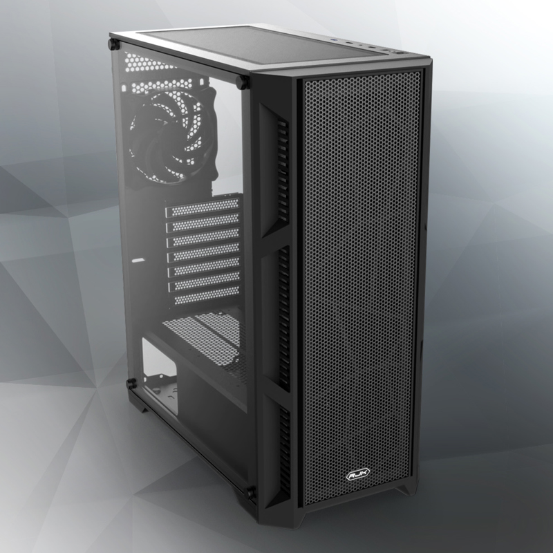 Корпус для ПК Raijintek ARCADIA III, Midi Tower, чёрный, под ATX, mATX, Mini-ITX, фото 3