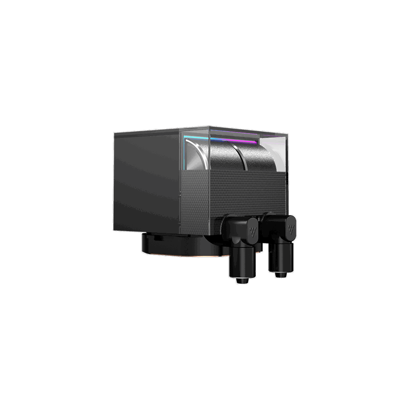 Система жидкостного охлаждения PcCooler DS360 Display BK, вентилятор 120 мм, шум 39.8 дБА, фото 30