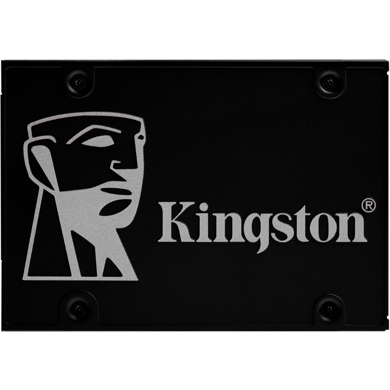 Твердотельный накопитель Kingston SSD KC600, 512 ГБ, 3D TLC, чтение 550 МБ/с, 300 ТБ