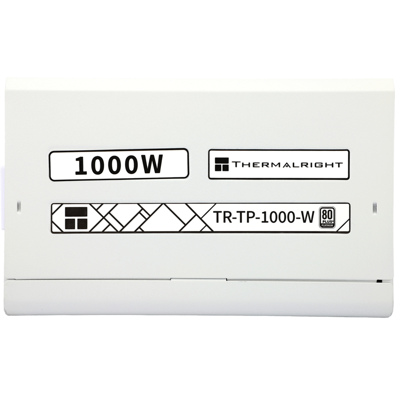 Блок питания Thermalright TR-TP1000-W, 1000 Вт, 80 PLUS Platinum, ATX, активный PFC, вентилятор 120x120 мм