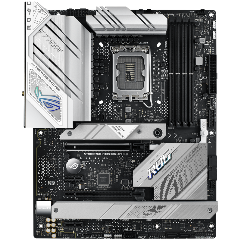 Материнская плата ASUS ROG STRIX B760-A WIFI, LGA1700, Intel B760, ATX, DDR5