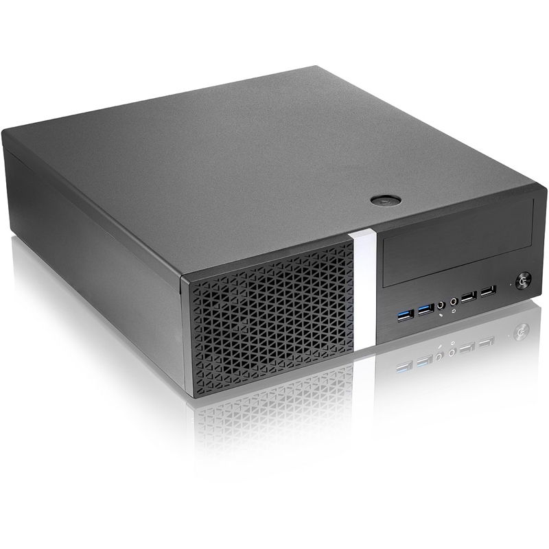 Корпус для ПК Foxline mATX Desktop, Mini Tower, с БП 300 Вт, чёрный, под mATX, Mini-ITX, материал сталь, фото 16
