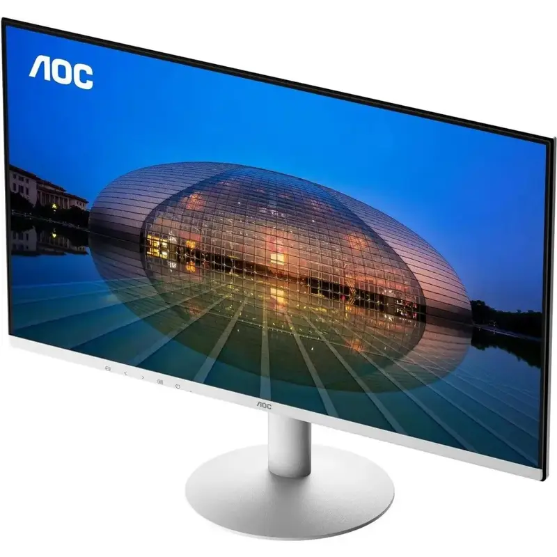 Монитор AOC 24B30H3/BW, 23.8 дюйма, 1920x1080, 120 Гц, IPS, белый, формат 16:9, фото 16