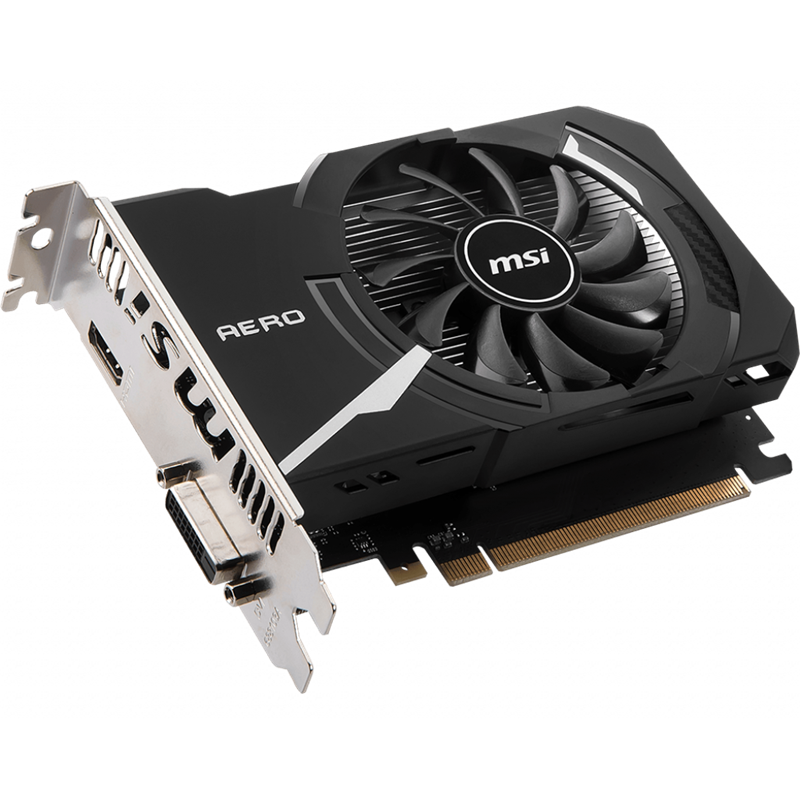 Видеокарта MSI NVIDIA GeForce GT 1030 AERO ITX 2GD4 OC, 2 ГБ видеопамяти, SDDR4, фото 5